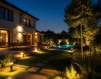 Éclairage extérieur : comment sublimer maison, jardin et piscine avec des solutions économiques et durables